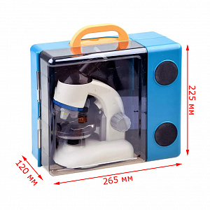 Микроскоп детский для наблюдения с кейсом в виде столика Орбита OT-INL83